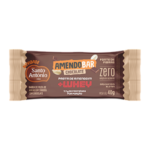AMENDOBAR CHOCOLATE C/WHEY BARRA 40G UN
