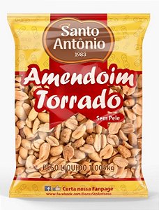 AMENDOIM TORRADO S/PELE 1,005KG
