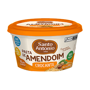PASTA DE AMENDOIM CROCANTE POTE 200G