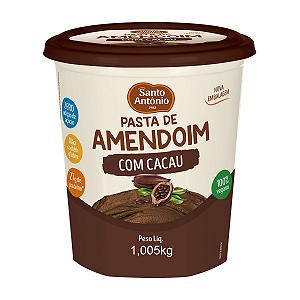 PASTA DE AMENDOIM C/ CACAU POTE 1,005KG