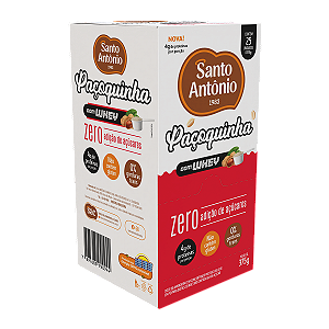 PAÇOQUINHA ROLHA ZERO C/WHEY DISPLAY 375G 25UN X 15G