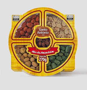 MIX DE AMENDOIM BANDEJA 270G