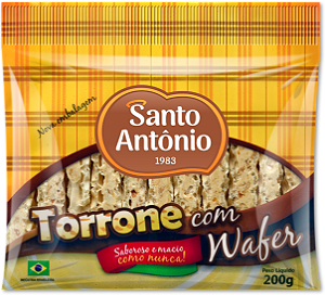 TORRONE C/WAFFER PCT 200G