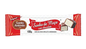 SONHO DE MOÇA C/CHOCOLATE BARRA 100G