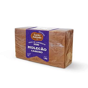 DOCE DE AMENDOIM TIPO GIBI MOLECÃO CASEIRO PCT 1,4KG 50UN X 28G