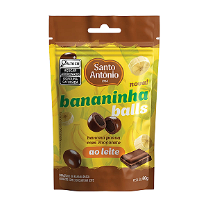BANANINHA BALLS C/CHOCOLATE PCT 60G