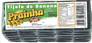 MARIOLA TIJOLO DE BANANA PRAINHA PCT 300G
