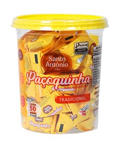 PAÇOQUINHA ROLHA TRADICIONAL POTE 750G