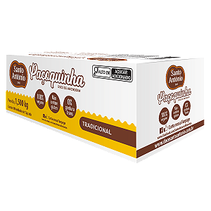 PAÇOQUINHA ROLHA TRADICIONAL CAIXA 1,5KG