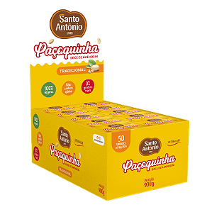 PAÇOQUINHA RETANGULAR TRADICIONAL DISPLAY 900G