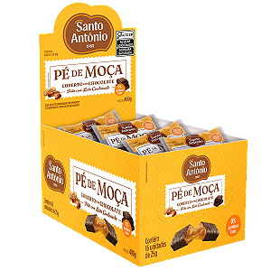PÉ DE MOÇA C/CHOCOLATE DISPLAY 400G