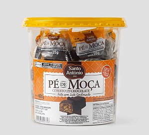 PÉ DE MOÇA C/CHOCOLATE POTE 600G