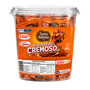 PE DE MOLEQUE CREMOSO POTE 600G