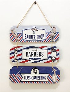 Placa decorativa Barber Shop LPC3-019