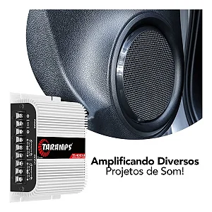 Módulo Amplificador Taramps Classe D TS 400X4 – 2 Ohms