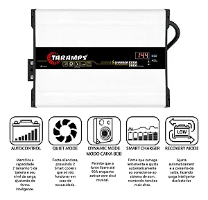 FONTE SMART CHARGER TARAMPS 200A/280A