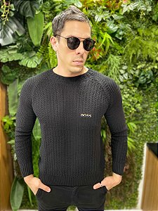 Suéter Tricot H Boss