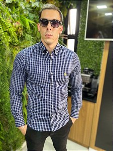 Camisa Social Xadrez Ralph Lauren