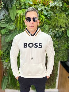 Blusa de Moletom Boss com Capuz