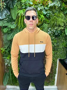 Blusa de Moletom Boss com Capuz