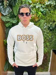 Blusa de Moletom Boss com Capuz