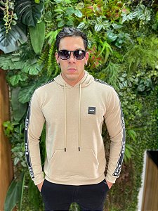 Blusa de Moletom Boss com Capuz