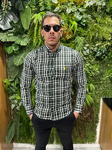 Camisa Social Manga Longa Ralph Lauren ( Xadrez)