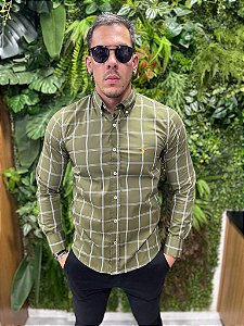 Camisa Social Manga Longa Ralph Lauren ( Xadrez)