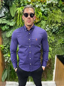 Camisa Social Manga Longa Ralph Lauren ( Xadrez)