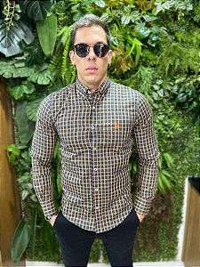 Camisa Social Manga Longa Ralph Lauren ( Xadrez )