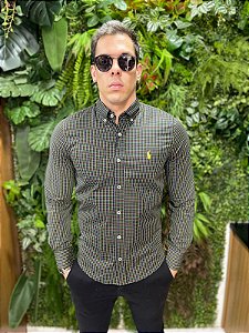 Camisa Social Manga Longa Ralph Lauren ( Xadrez )