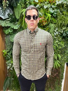 Camisa Social Manga Longa Ralph Lauren ( Xadrez )
