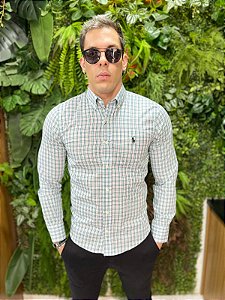 Camisa Social Manga Longa Ralph Lauren ( Xadrez )