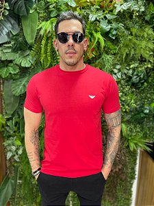 Camiseta de malha Emporio Armani