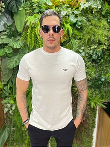 Camiseta de malha Emporio Armani