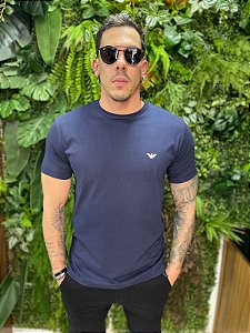 Camiseta de malha Emporio Armani