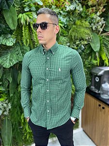 Camisa Ralph Lauren Manga Longa