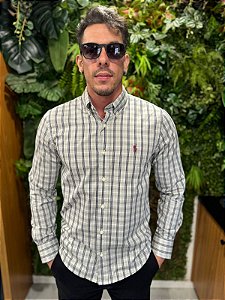 Camisa Social Manga Longa Ralph Lauren ( Xadrez )