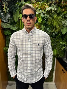 Camisa Social Manga Longa Ralph Lauren ( Xadrez )