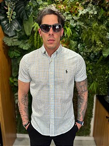 Camisa xadrez manga curta Ralph Lauren