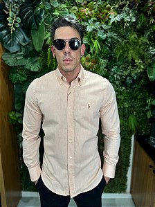 Camisa Oxford Ralph Lauren Manga Longa