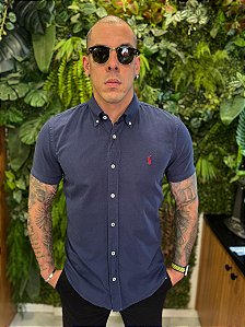 Camisa Ralph Lauren Oxford manga curta