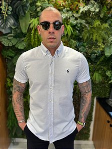 Camisa Ralph Lauren Oxford manga curta