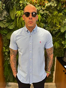 Camisa Ralph Lauren Oxford manga curta