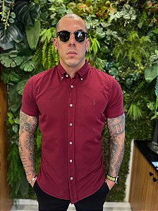 Camisa Ralph Lauren Oxford manga curta