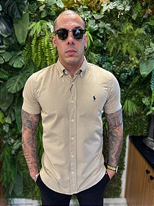 Camisa Ralph Lauren Oxford manga curta