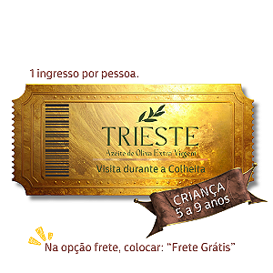 Visita durante a Colheita - Dia: 07/03/26 – 09h30 - Sábado (Ingresso: Crianças 5 a 9 anos)