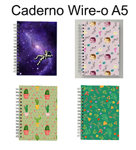 Caderno Artesanal Wire-o A5