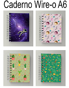Caderno Artesanal Wire-o A6