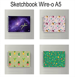Sketchbook Artesanal Wire-o A5
